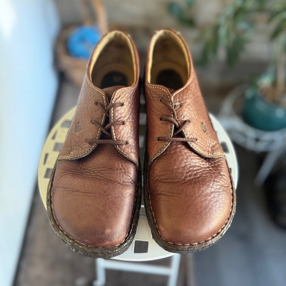 Born Other - 👞 Born “Matti” Brown Leather Oxford Shoes Men’s 9.5 / 41 👞